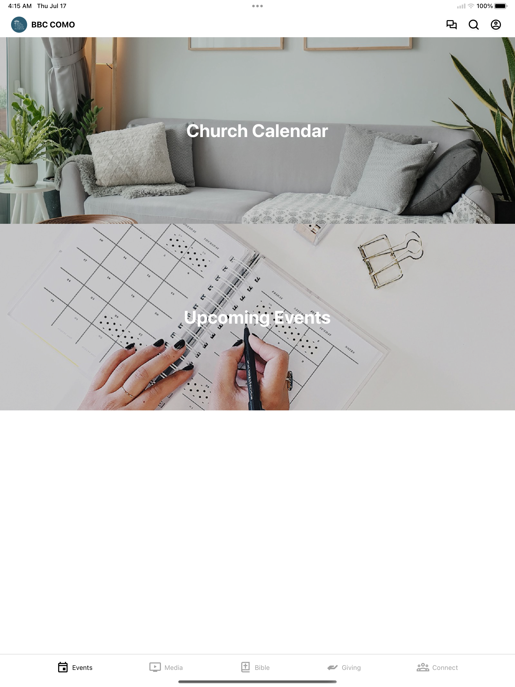 Bible Baptist Columbia screenshot 4