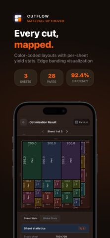 CutFlow: Cut List Optimizer Screenshot 2 of 6