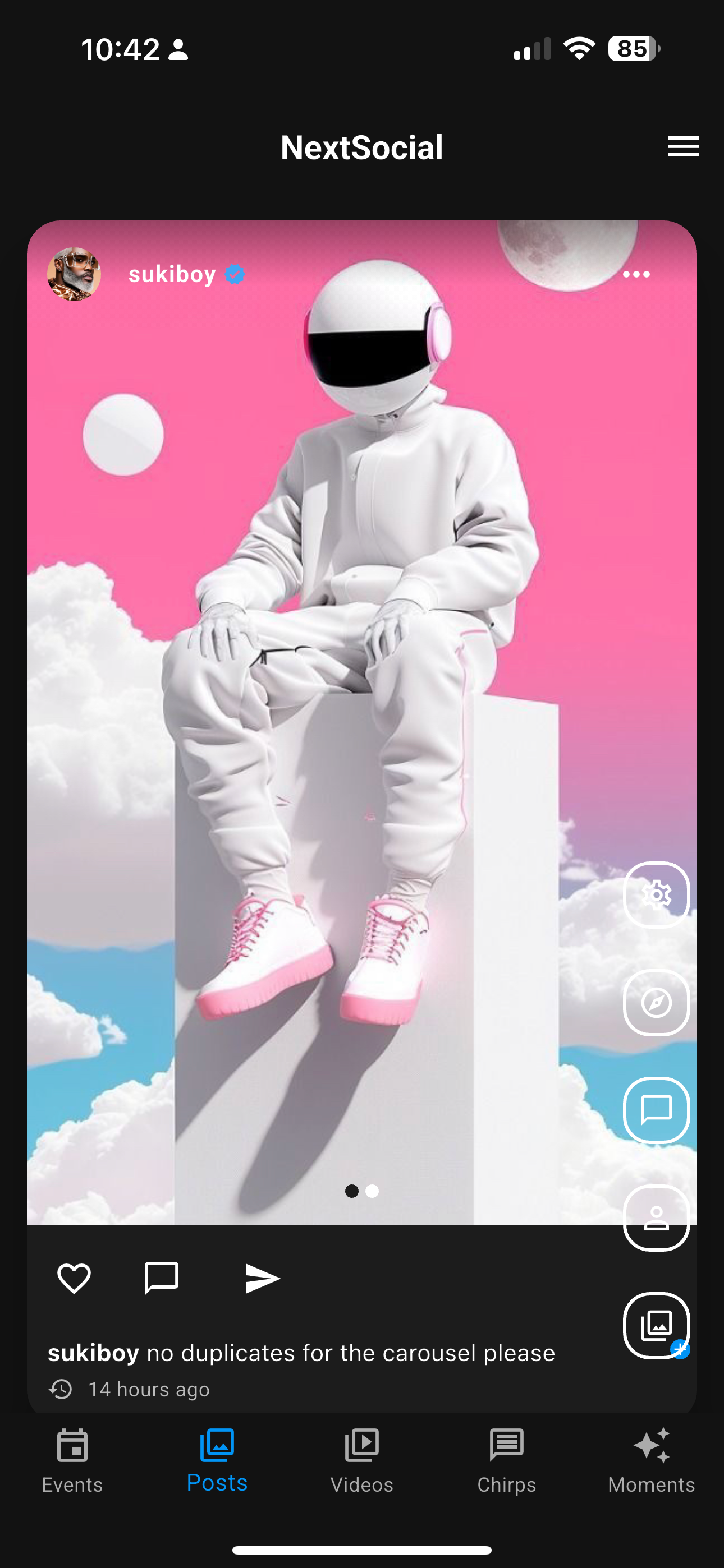 Next Social App