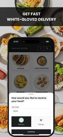 JustFit Kitchen Meal Delivery screenshot