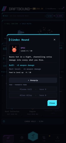 Driftbound: Idle Space RPG screenshot 5