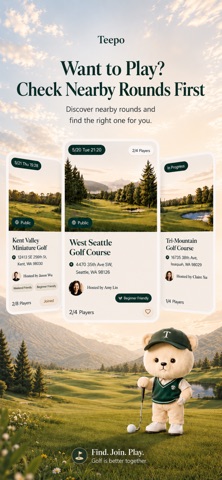 Teepo Golf iPhone screenshot