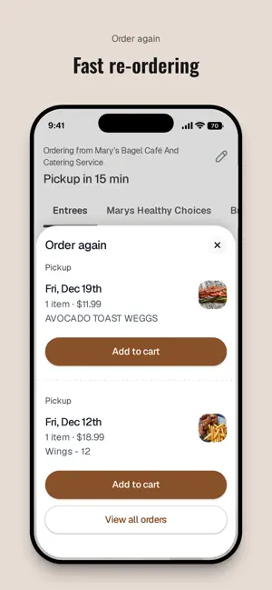 Mary’s Bagel Café And Catering screenshot 4