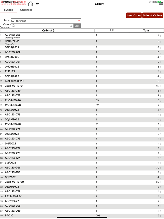 eTurns TrackStock iPad screenshot 5 - Business app
