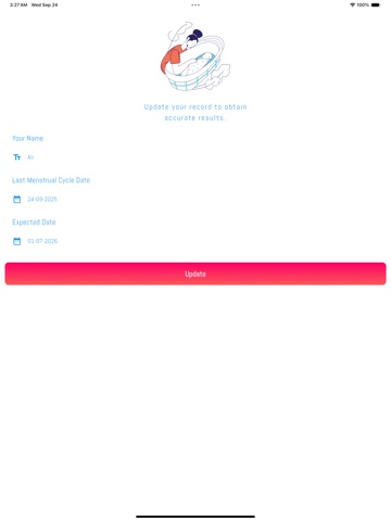 Pregnancy - Baby Tracker App iPad screenshot
