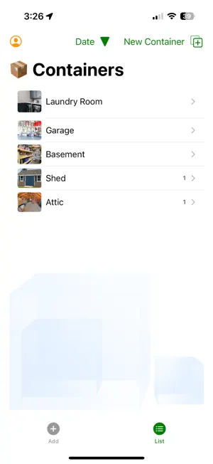 SnapPack Inventory screenshot 1