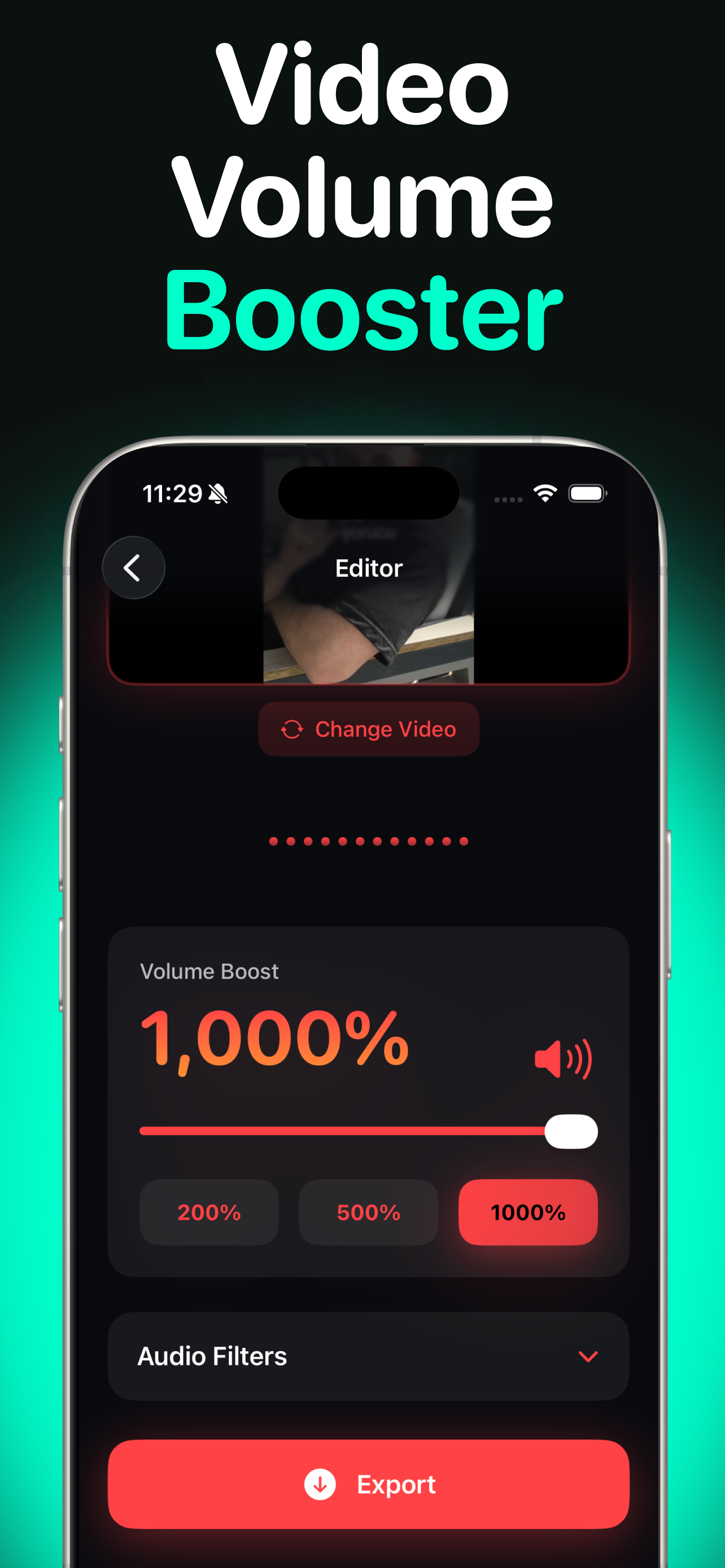 Video Volume Booster