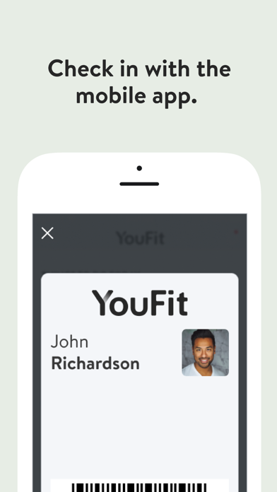 YouFit Gyms Screenshot