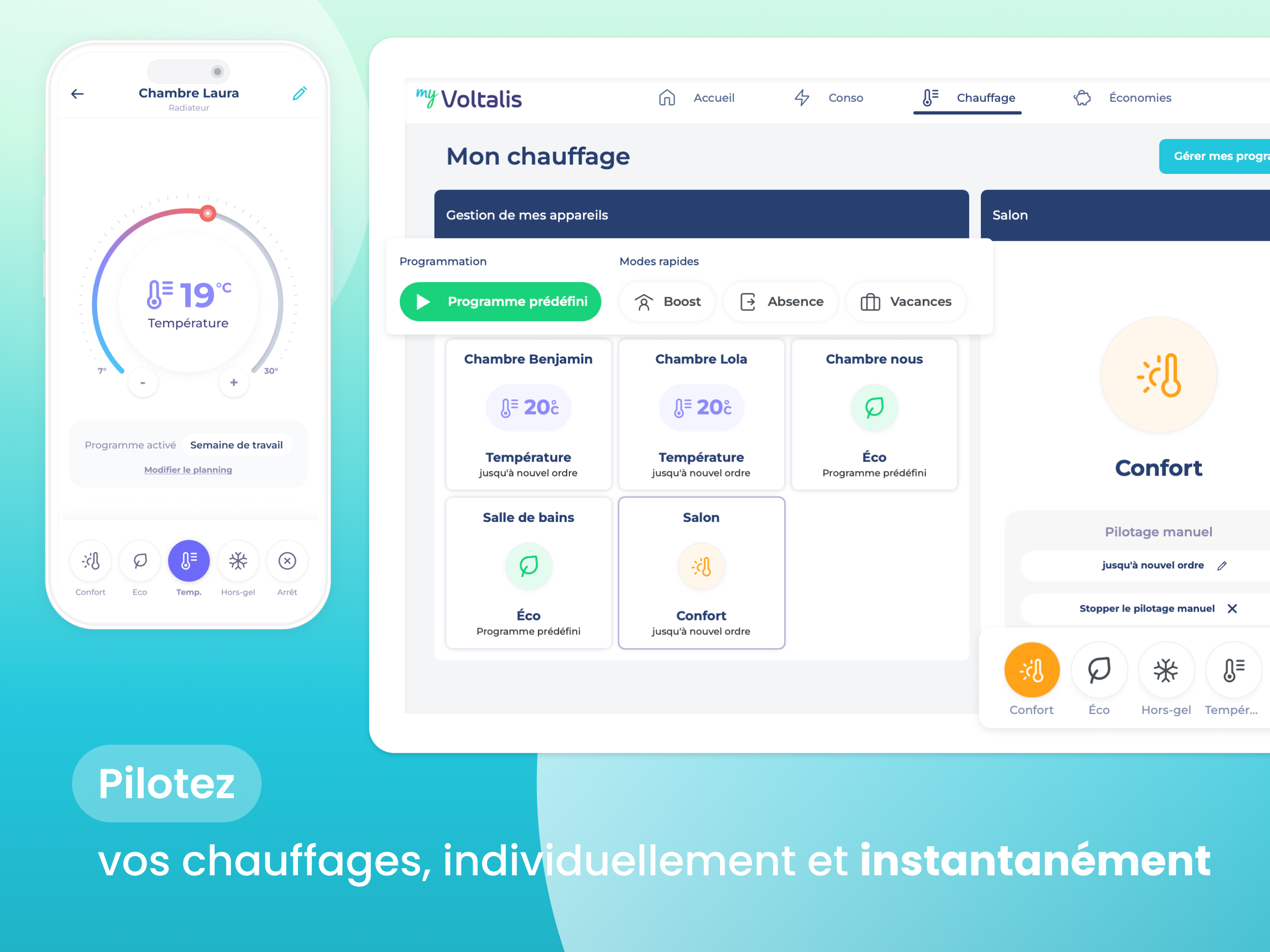 MyVoltalis – Pilotage Élec
