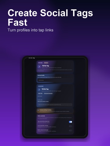 NFC Tools: Scan & Write Tags iPad screenshot