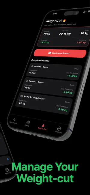 Fighterr: Fight Camp Tracker screenshot 2