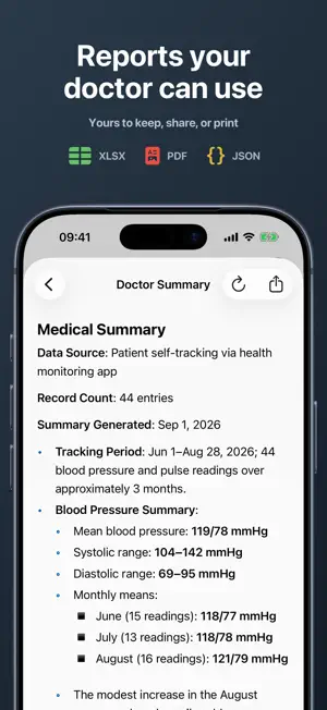 Blood Pressure Log and Tracker screenshot 7