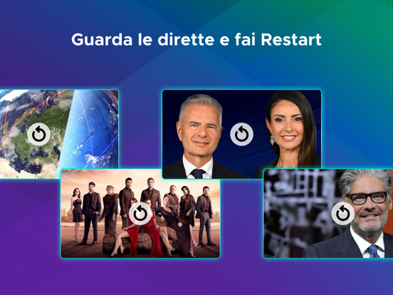 Mediaset Infinity Italia iPad screenshot 6 - Entertainment app