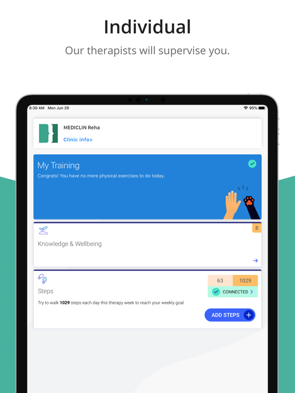 Screenshot #4 pour MEDICLIN Therapy