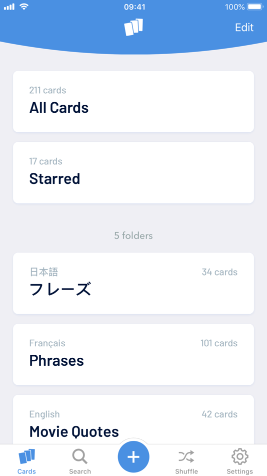 #8. Kotoba Flashcards (iOS) 由: Cheng-Yao Lin