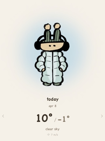 weatherbunny: outfit helper iPad screenshot 3