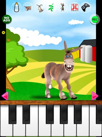 Talking Donald Donkey iPad screenshot