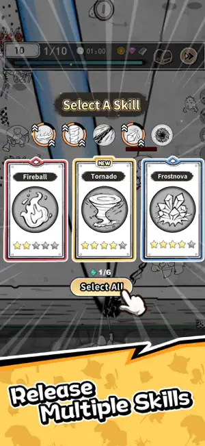 Doodle Magic: Wizard vs Slime screenshot 8
