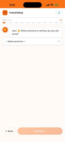 FriendTelling screenshot