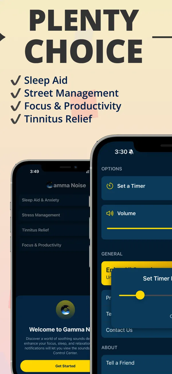 Screenshot #2 pour Brown Noise for Sleep: Gamma