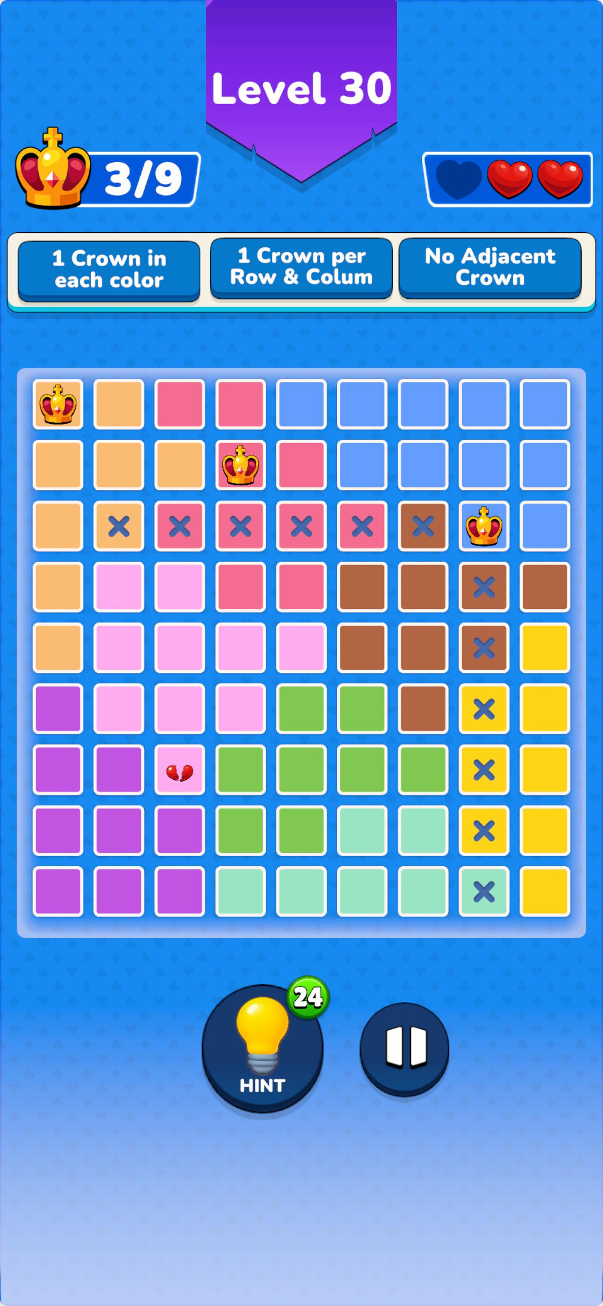 Crown Rush: Kings Puzzle screenshot 9