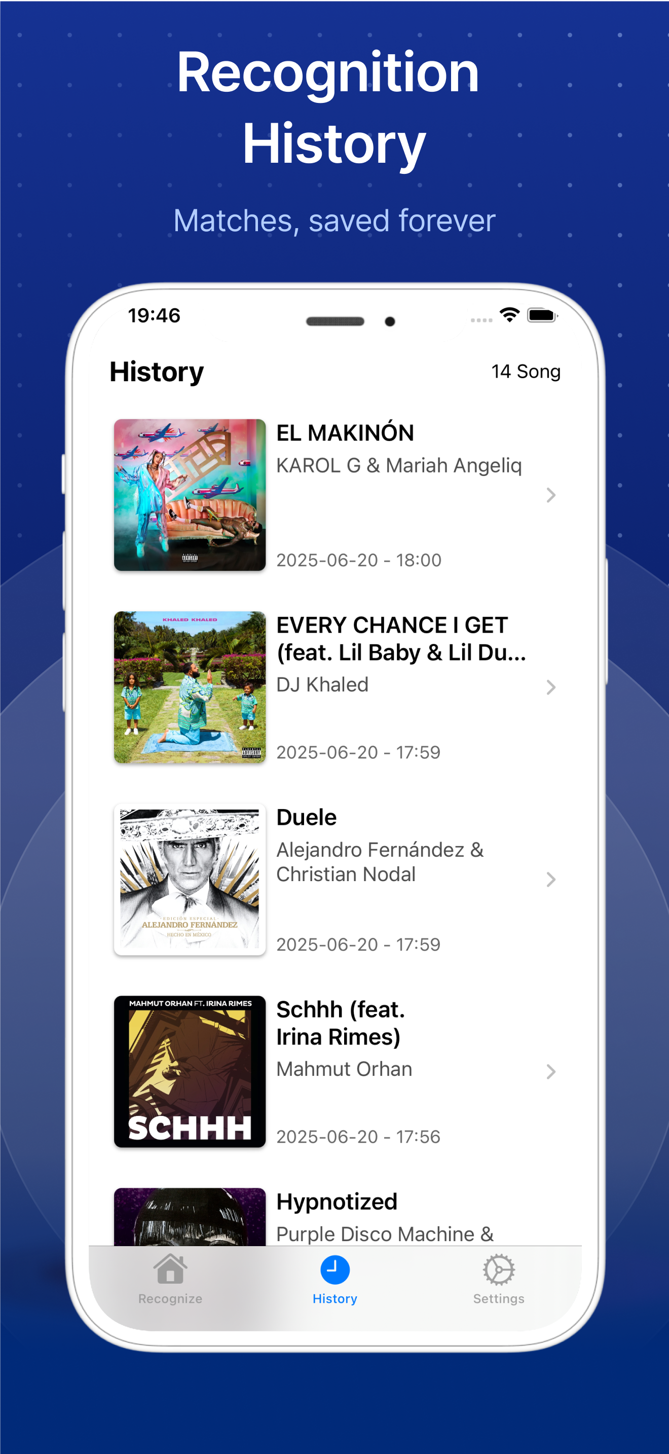 Song Finder Music Recognition