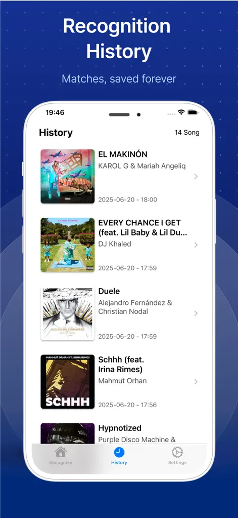 Song Finder Music Recognition - Music App | MWM
