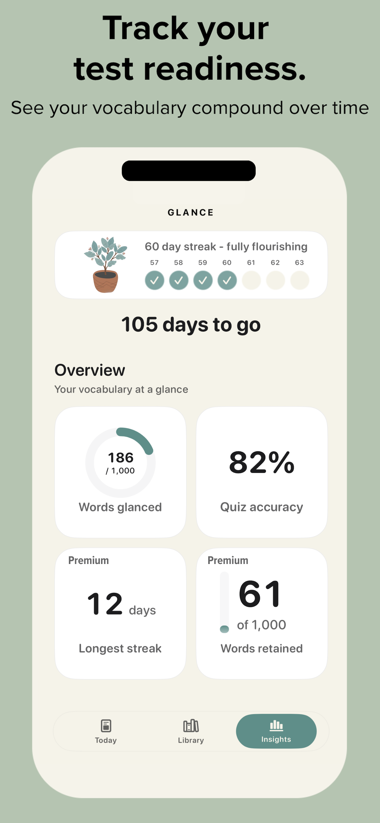 Glance: SAT® Vocab Flashcards screenshot 7