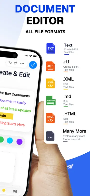 Plain Text Editor for Document screenshot 2 of 9