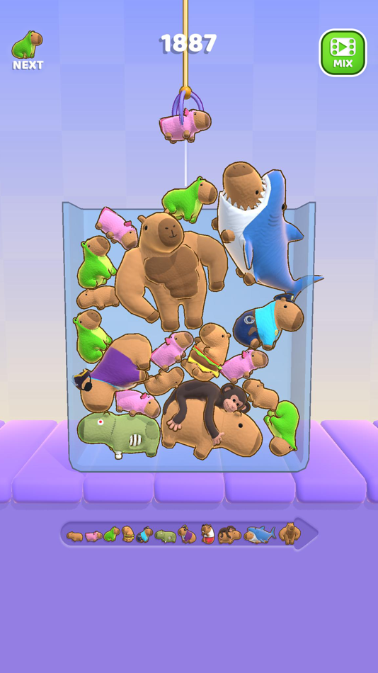 #3. Capybara Friends (iOS) 由: Popa Radu
