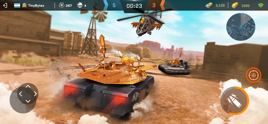 Massive Warfare: Tanks PvP War screenshot 5