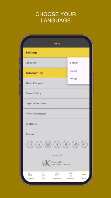 KHODARI GOLD - Gold & Currency Screenshot