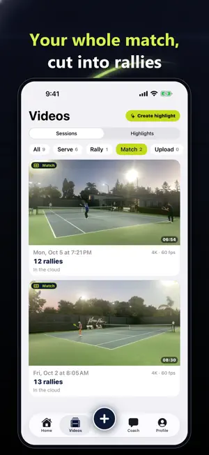 Toach: AI Tennis Analyzer screenshot 1
