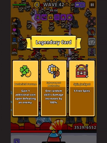 Spin Spin Defense iPad screenshot