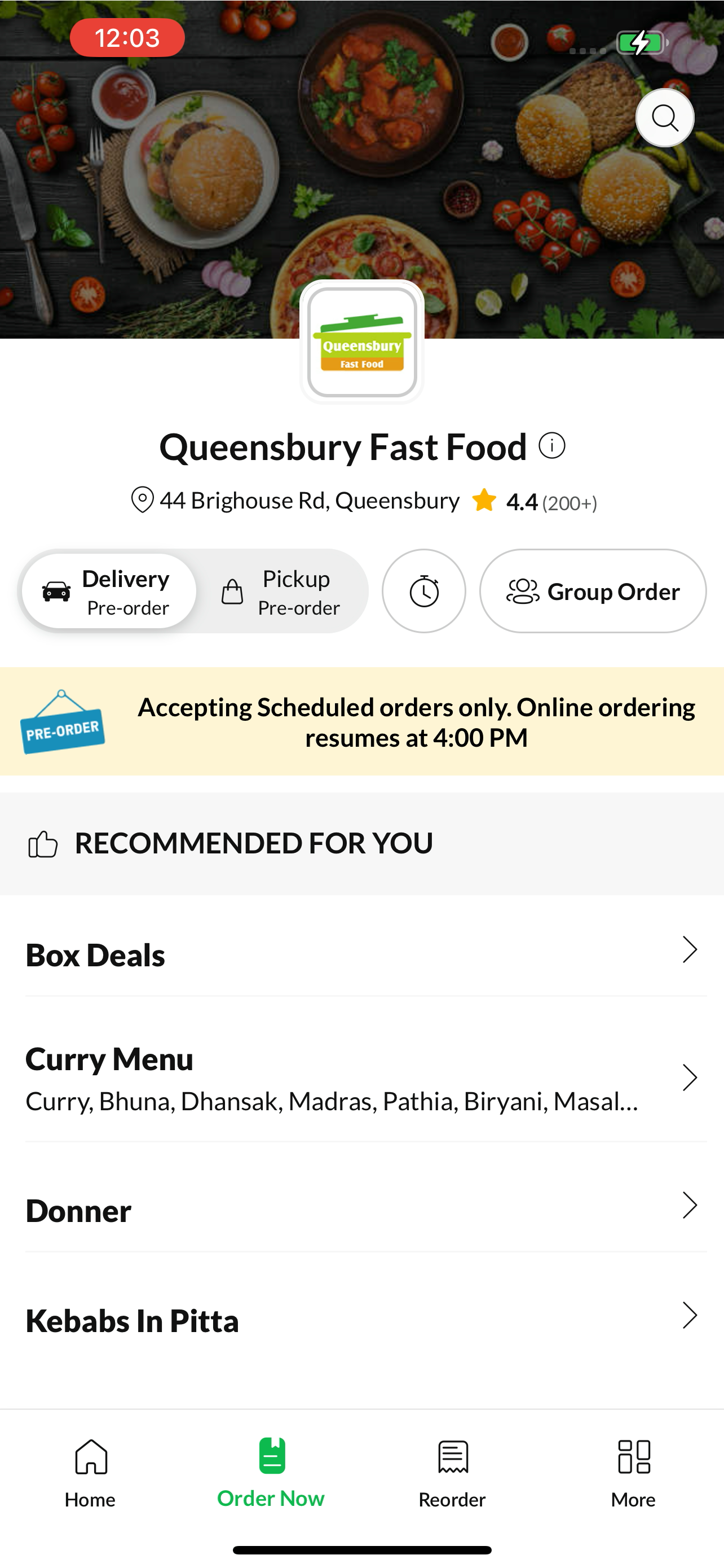 Queensbury Fast Food screenshot 3