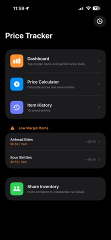 App screenshot