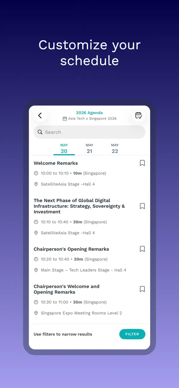 Screenshot #3 pour ATxEnterprise Event App