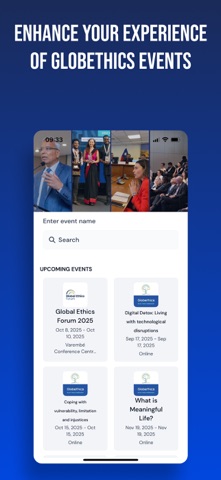 Globethics Events Screenshot 1 of 3