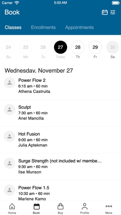 Yoga Lab San Diego Screenshot