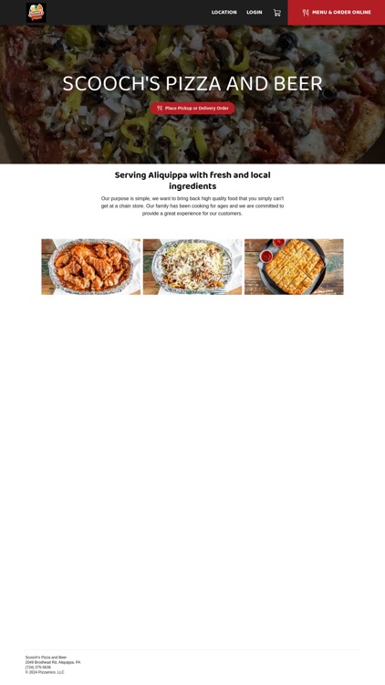 Scooch's Pizza and Beer