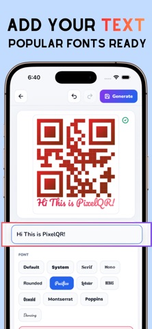 Pixel QR: Custom QR Code Maker Screenshot 6 of 9