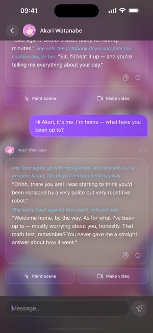 Gening AI - AI Characters Chat screenshot 2