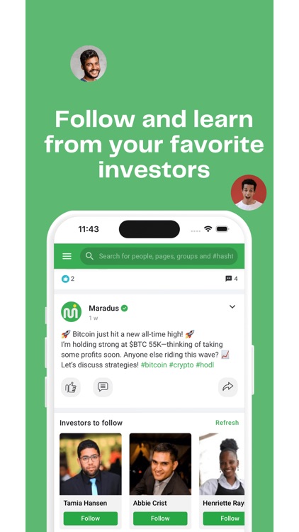 Maradus - social investing screenshot-6