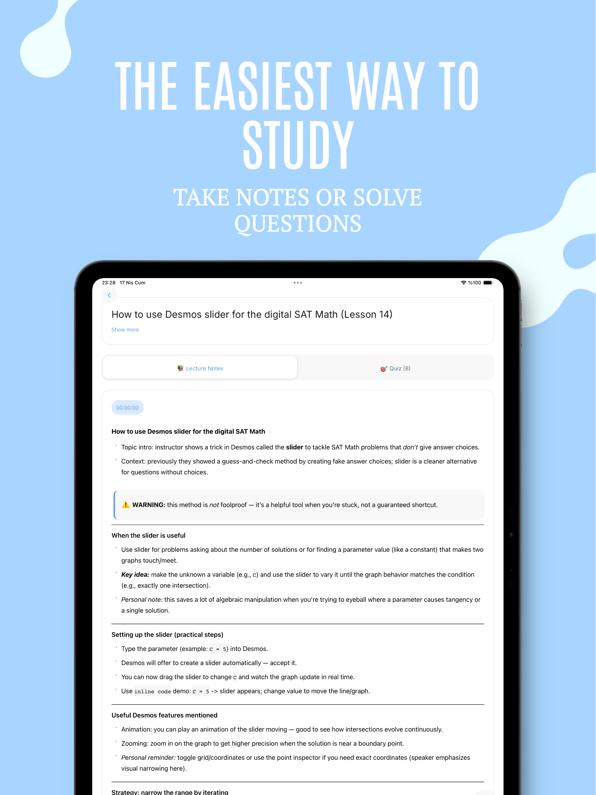 Ozard: AI Study Companion