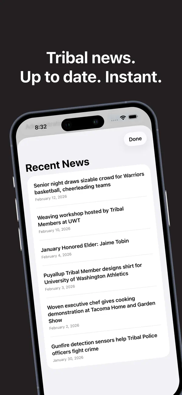 #4. Puyallup Tribe Directory (iOS) Ved: Miguel Douglas