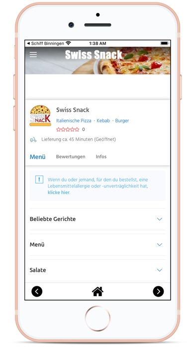 Screenshot #1 pour Swiss Snack