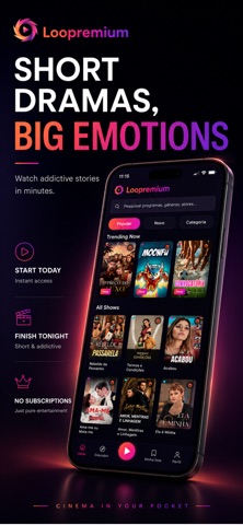 Loopremium: Watch Short Dramas iPhone screenshot
