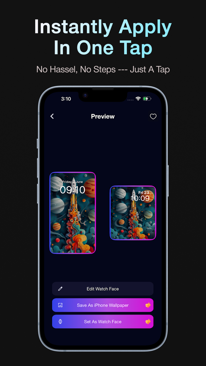 Nextface Watch Live wallpaper