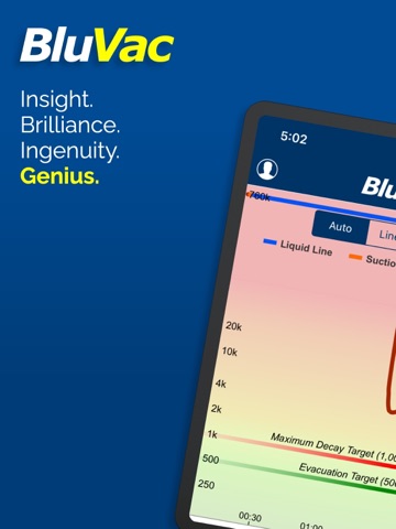 BluVac iPad screenshot