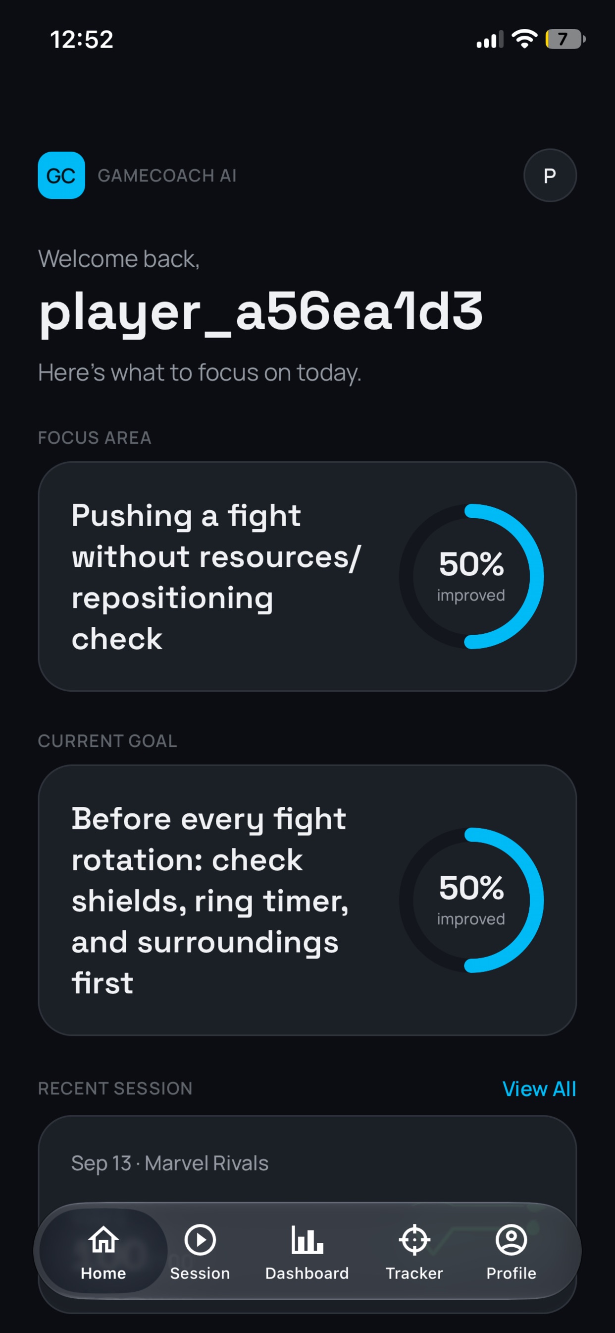 Screenshot 1 of GameCoachAI